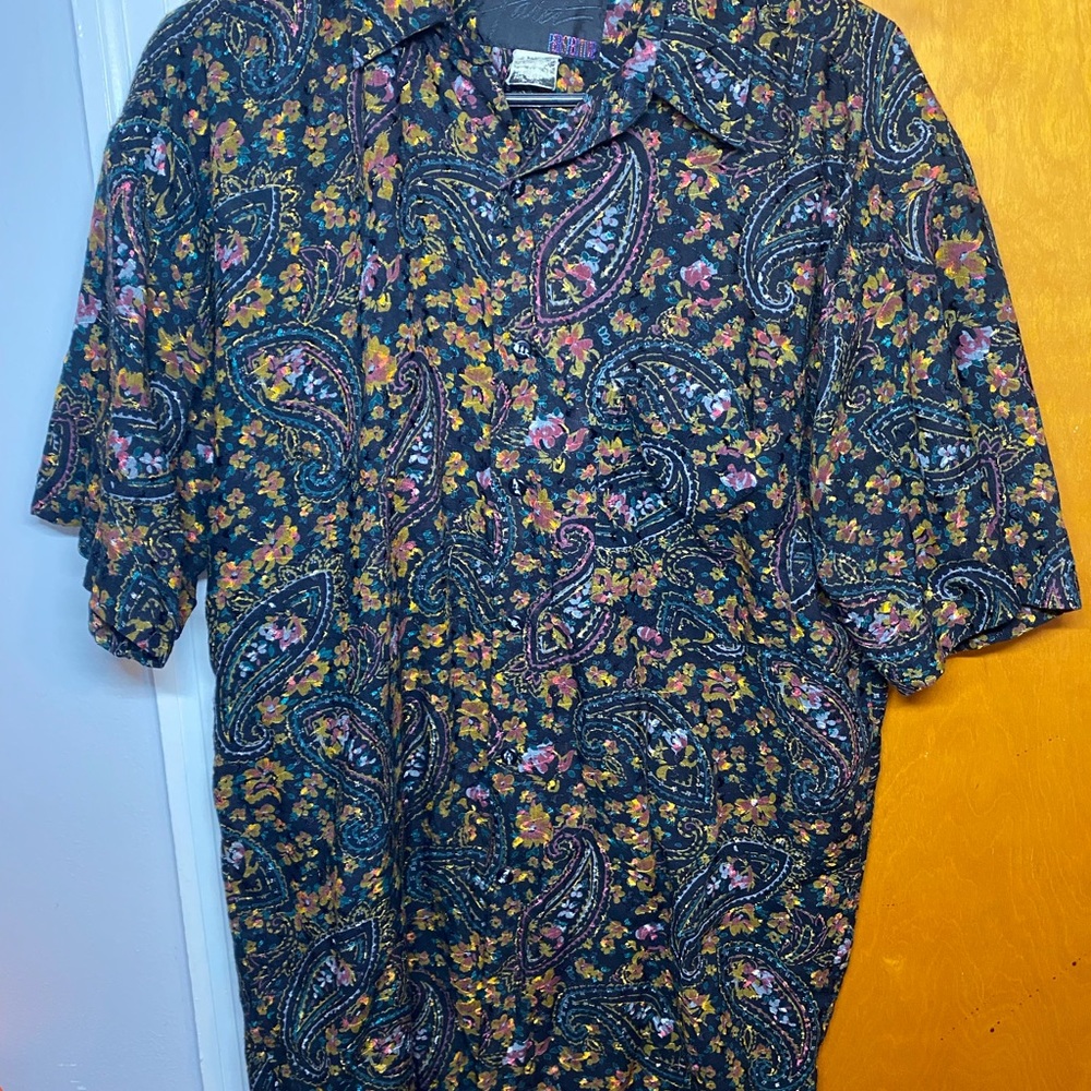 Palet ‘Perspective’ Vintage woven buttondown tee